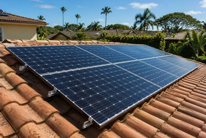 Installation de panneaux solaires aux Lucs-sur-Boulogne